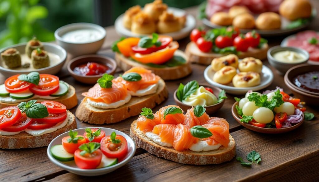 découvrez 12 recettes pratiques d'apéritifs froids à préparer d'avance pour des moments conviviaux sans stress.