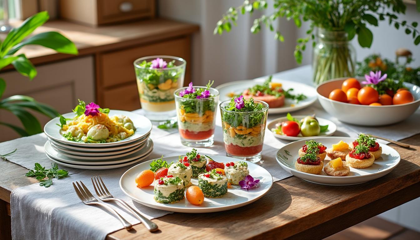 découvrez 10 idées d'entrées simples et bluffantes pour surprendre et régaler vos invités lors de vos repas.