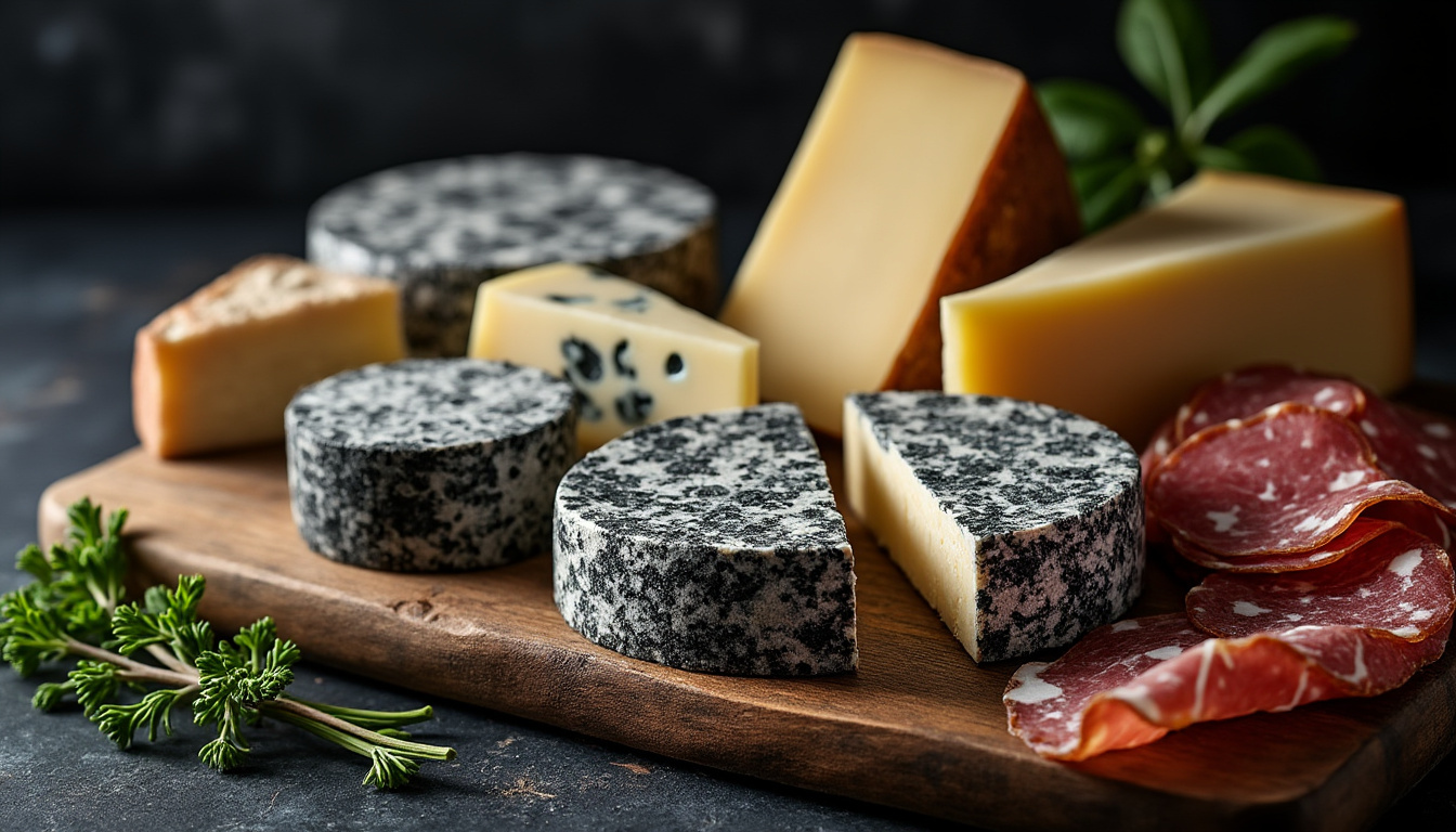 découvrez 5 fromages à croûte noire incontournables, leurs saveurs uniques et conseils de dégustation pour les amateurs de fromages authentiques.
