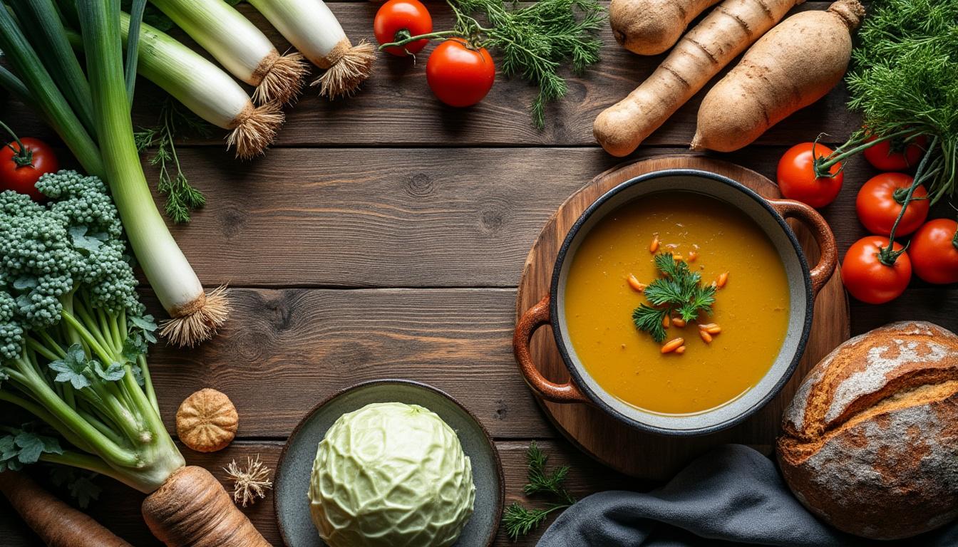 découvrez notre calendrier complet des légumes de saison, mois par mois, pour savourer des produits frais et locaux toute l'année.