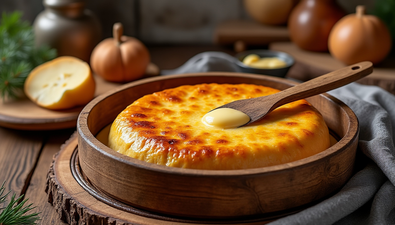 découvrez la recette traditionnelle du mont d'or au four, un délice fondant et réconfortant parfait pour réchauffer vos soirées d'hiver en montagne.