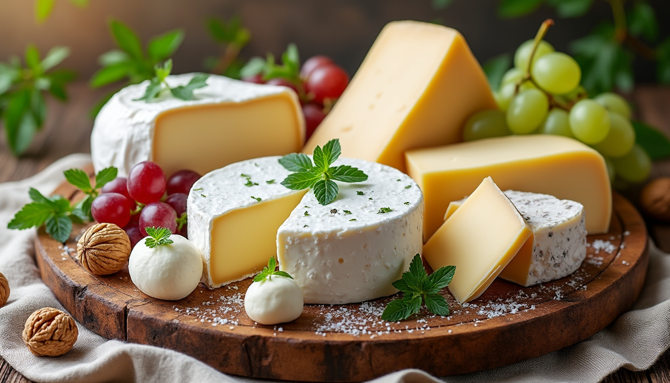découvrez le top 10 des fromages les moins salés pour savourer des saveurs douces tout en limitant votre consommation de sel.