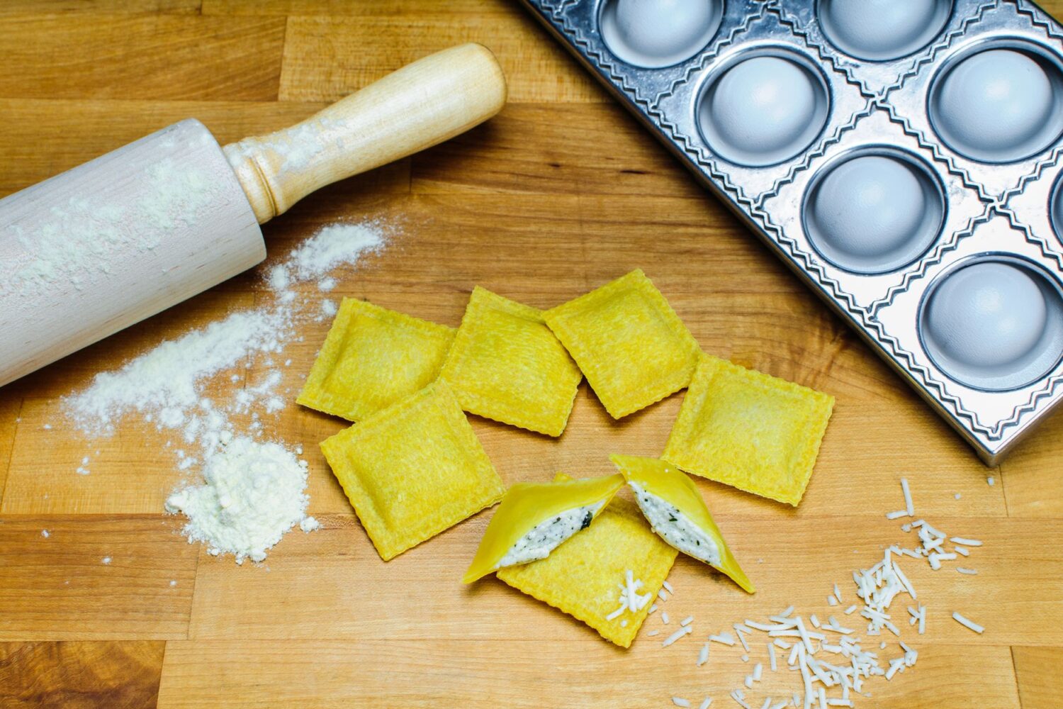 Raviolis au fromage maison : la recette italienne facile