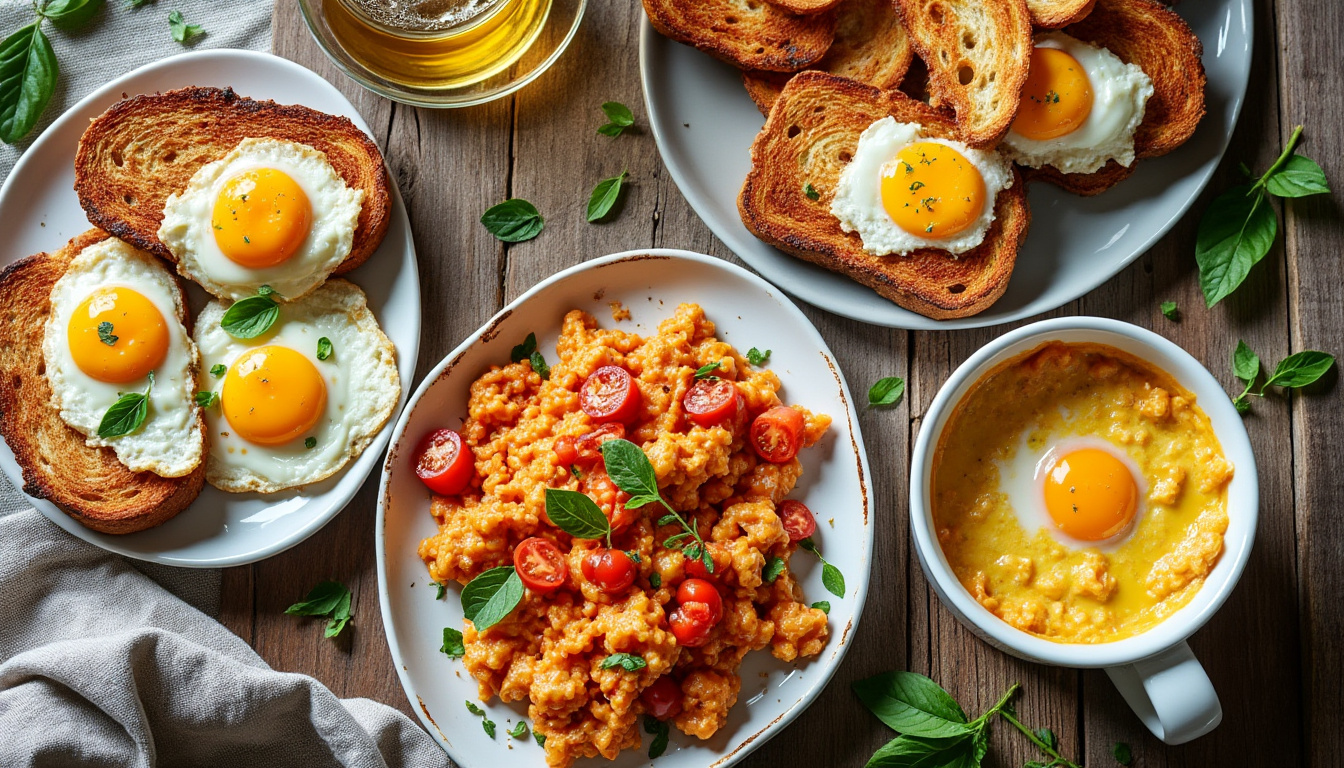 découvrez 10 recettes rapides et gourmandes à base d'œufs, parfaites pour des repas express et savoureux à préparer en un rien de temps.