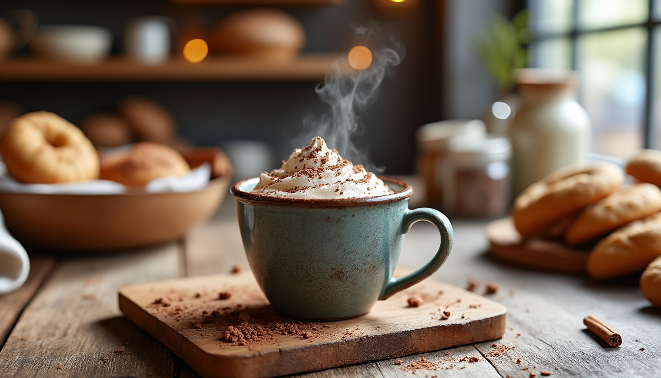 découvrez comment préparer un chocolat chaud maison onctueux, gourmand et digne des meilleurs cafés. suivez notre recette facile pour un moment réconfortant à la maison.