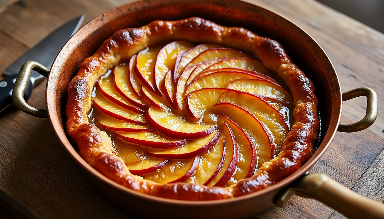 découvrez la vraie recette traditionnelle de la tarte tatin caramélisée à l'ancienne, un classique gourmand et authentique à savourer en famille.