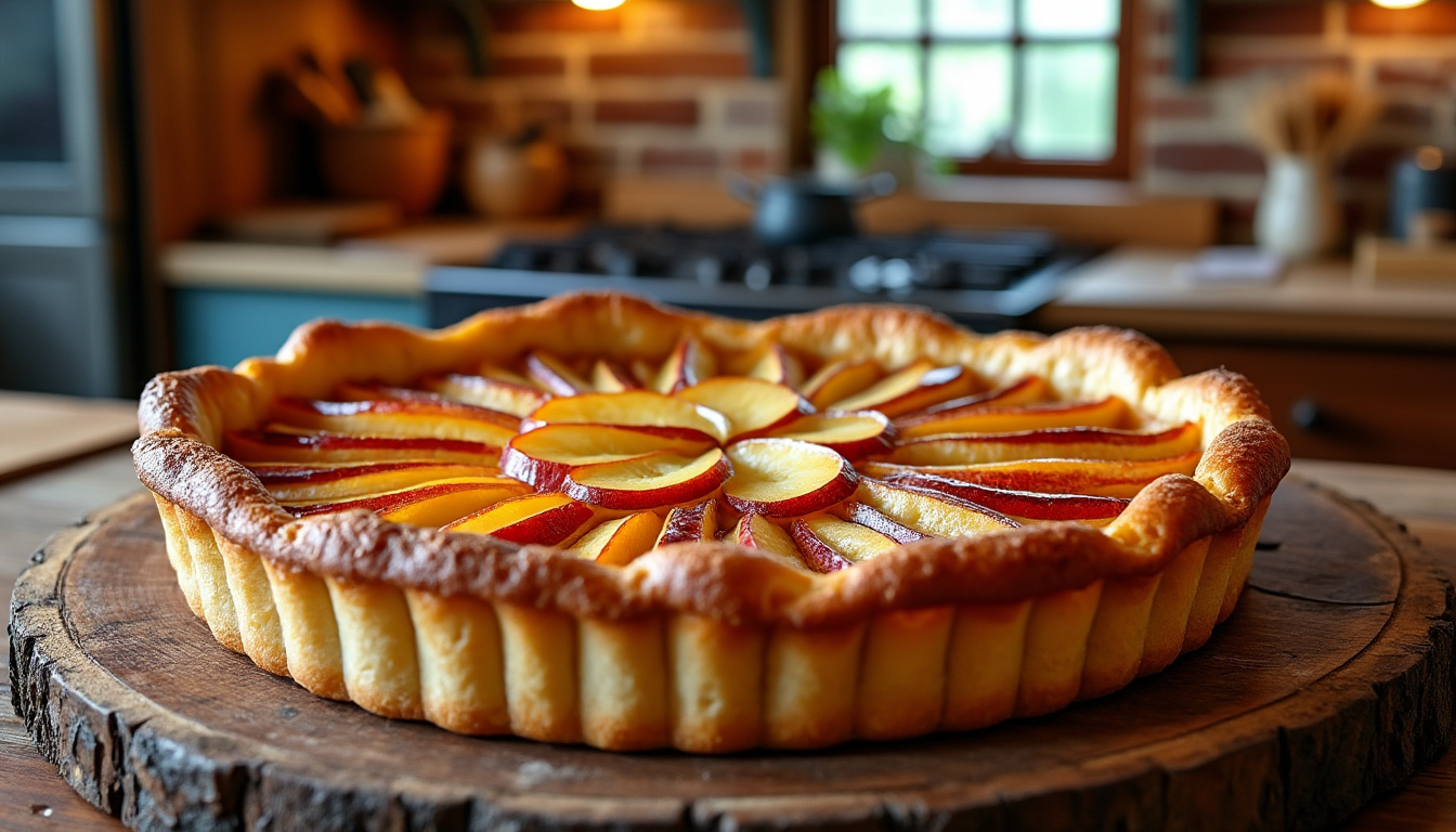 découvrez la recette authentique de la tarte aux pommes à l'ancienne, un grand classique de nos grands-mères, simple et savoureuse pour régaler toute la famille.