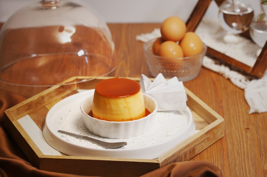 Flan aux œufs la recette — flan aux œufs crémeux dessert caramel