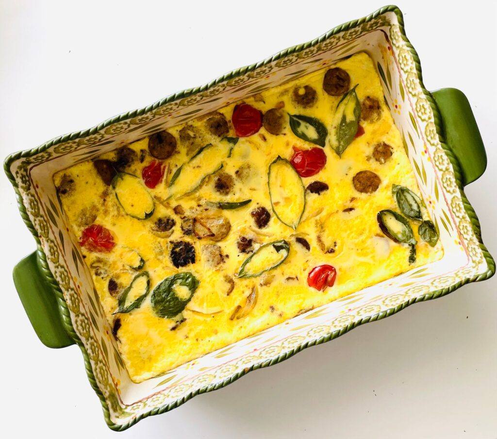 Flan de courgette la recette — flan de courgette plat cuit
