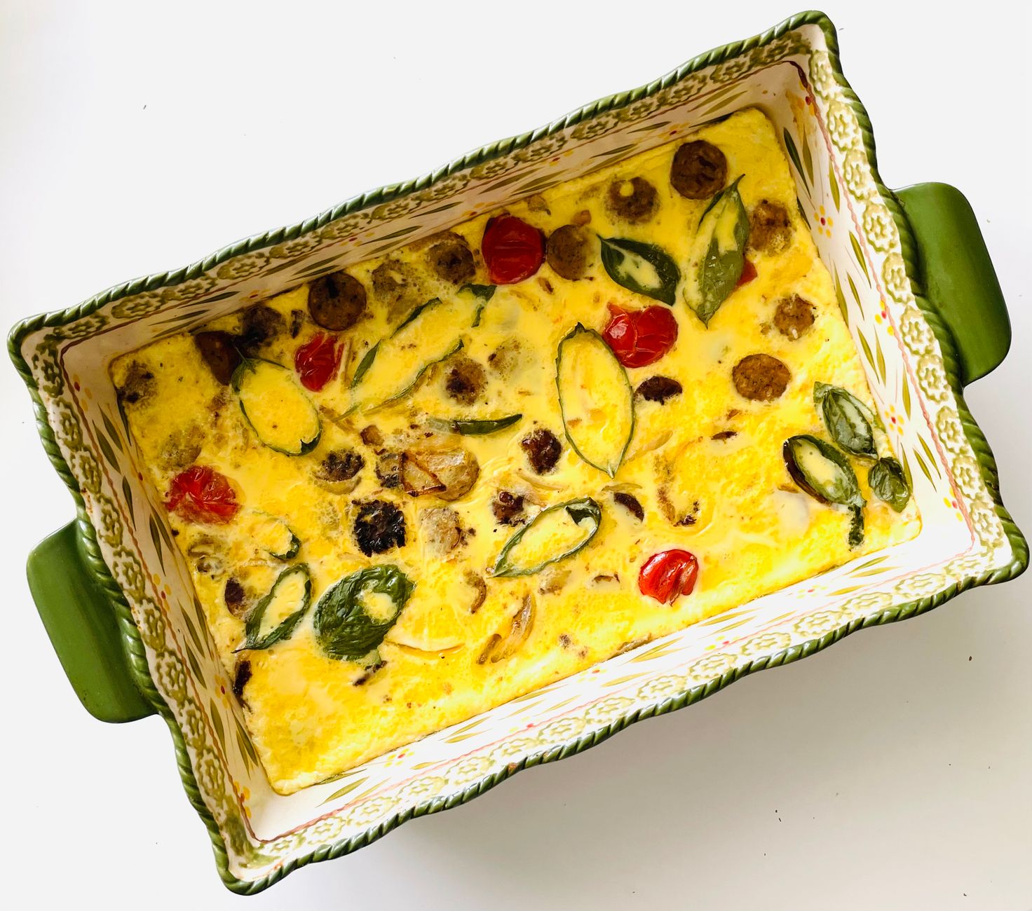 Flan de courgette la recette — flan de courgette plat cuit
