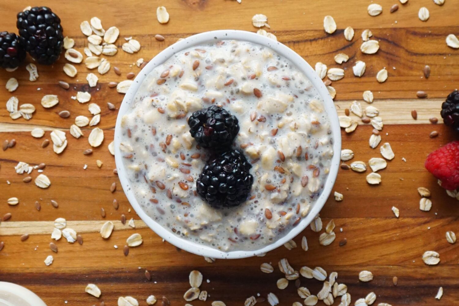 Overnight porridge au fromage blanc : la recette du petit-déj parfait