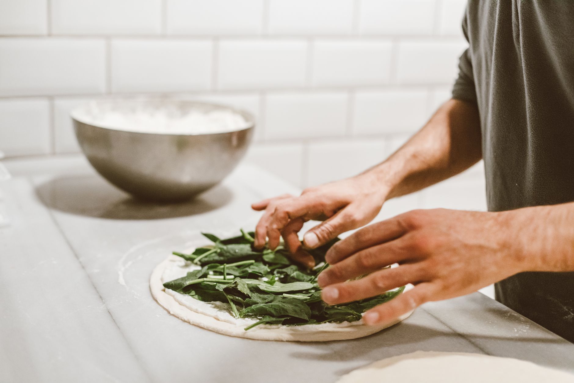 Pâte à pizza maison la — préparation de pâte à pizza maison