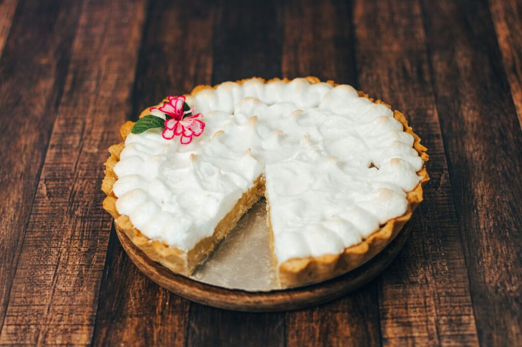 Tarte au citron enceinte peut-on — part de tarte au citron avec meringue