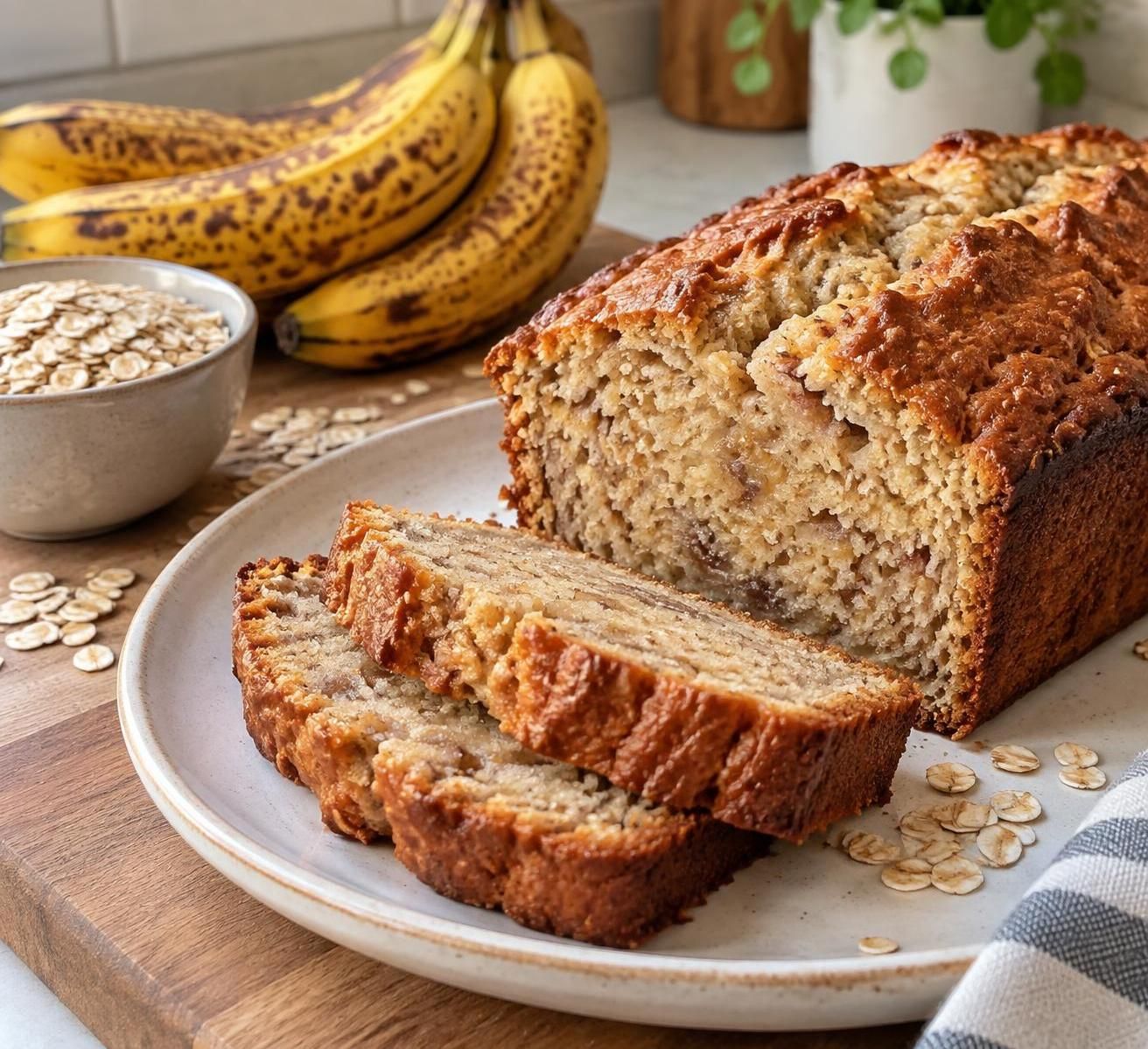 découvrez une recette facile de gâteau à la banane moelleux, sans beurre ni sucre ajouté, idéal pour un goûter gourmand et léger.