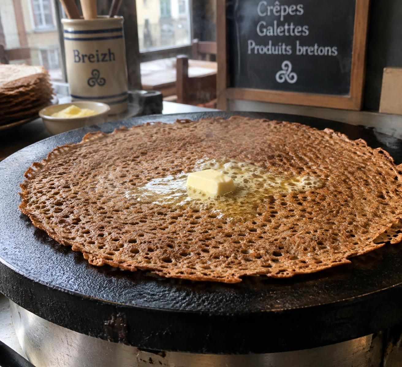 découvrez la véritable recette de la galette de sarrasin bretonne : une pâte authentique, simple à préparer, comme chez le crêpier.