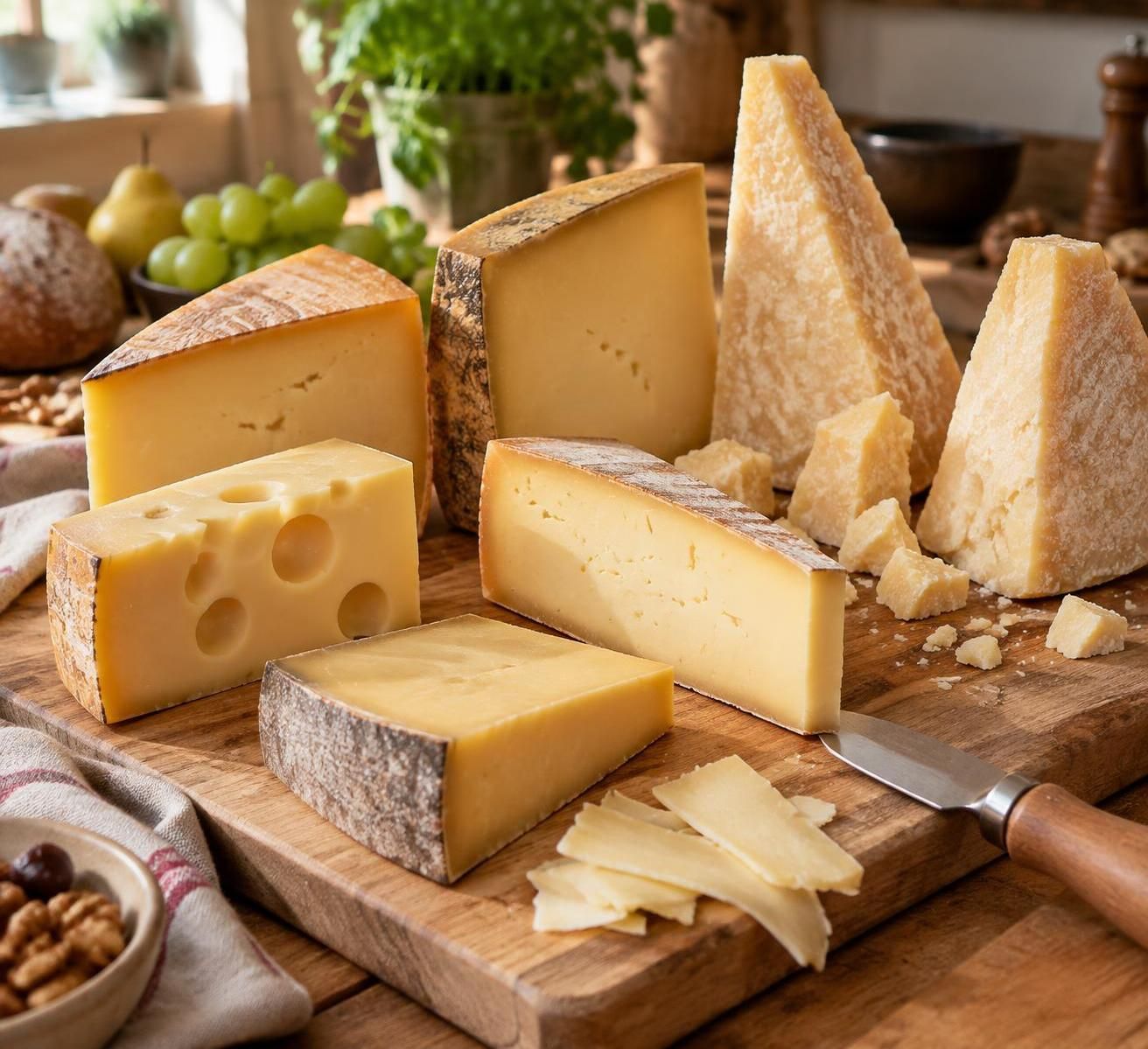 découvrez les fromages à pâte pressée cuite incontournables : comté, beaufort, emmental… leurs noms et les variétés à connaître.