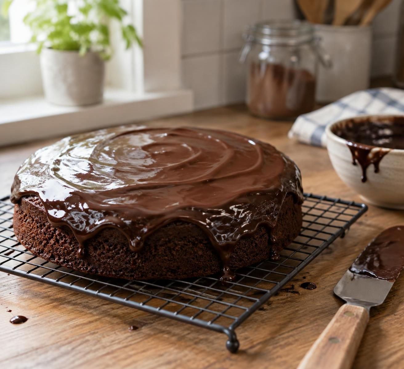 préparez un glaçage au chocolat facile et gourmand, idéal pour napper un gâteau, garnir des éclairs ou sublimer vos desserts.